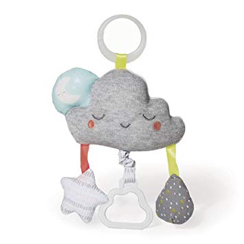 Silver Lining Cloud Jitter Stroller Toy, Multi