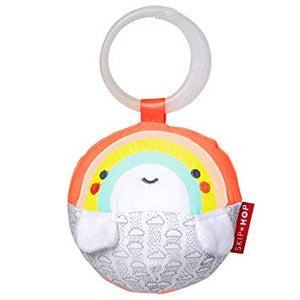 Baby Rattle Ball Toy, Silver Lining Cloud, Rainbow